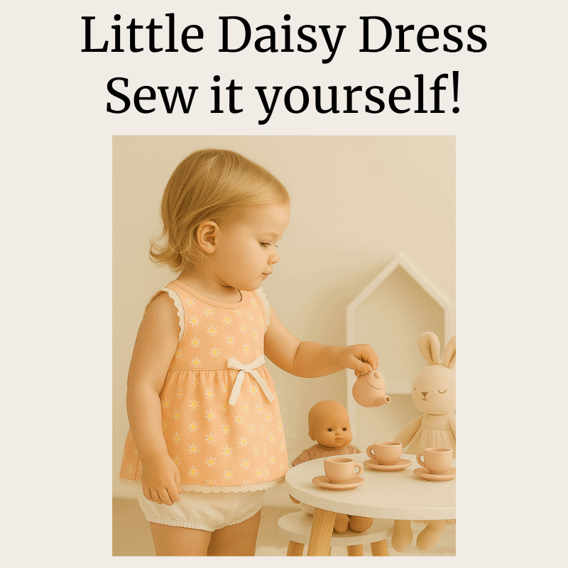 Little Daisy Dress – Premium Baby Sewing Pattern (Sizes 68–86 / 6–18 months) - Image 4