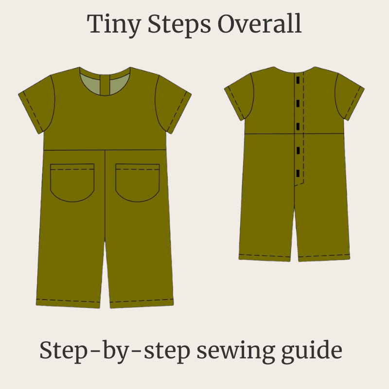 Tiny Steps Overall - Premium Sewing Pattern