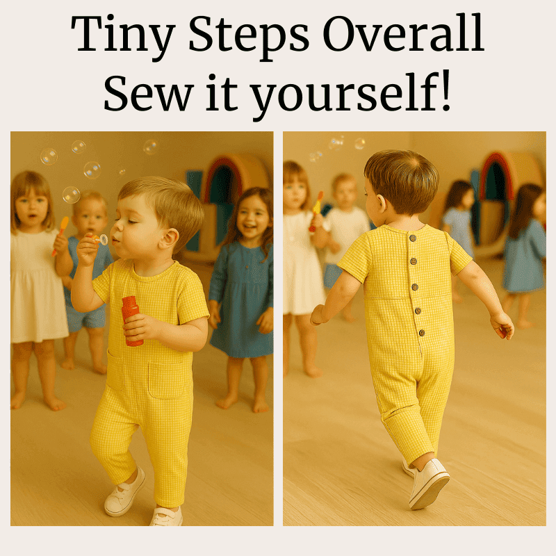 Tiny Steps Overall - Premium Sewing Pattern - Image 2