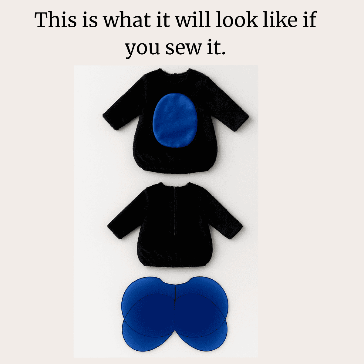 Fly Costume – Premium Sewing Pattern + Step-by-Step Tutorial - Image 2