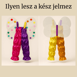 Tarka bogárka jelmez – Prémium szabásminta