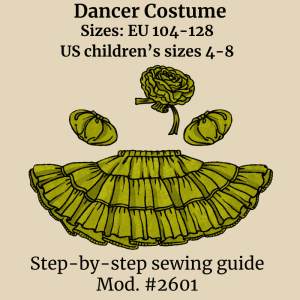 Kids Carnival Costume Sewing Pattern – FREE