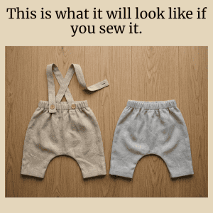 Free Toddler Pants Sewing Pattern PDF