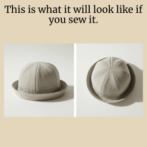 Free Children’s Hat Sewing Pattern PDF | Baby Hat 3M–24M