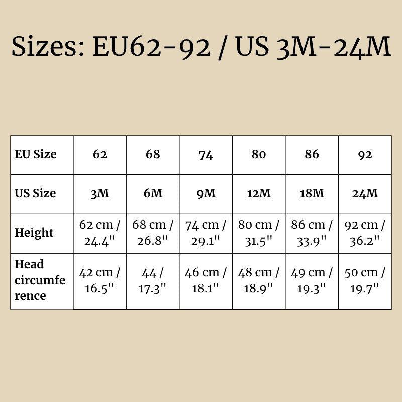 Free Children’s Hat Sewing Pattern PDF | Baby Hat 3M–24M - Image 4