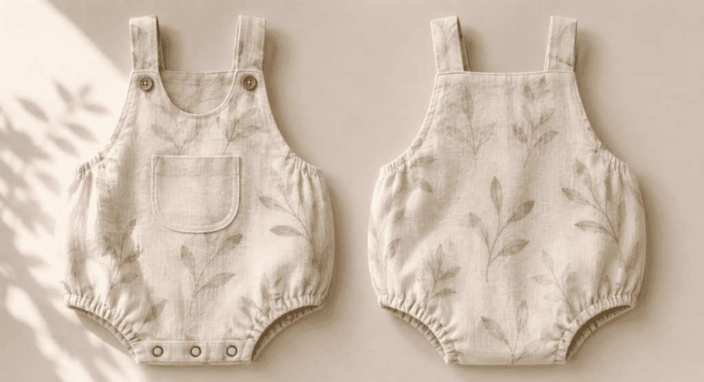 baby sunsuit pdf pattern