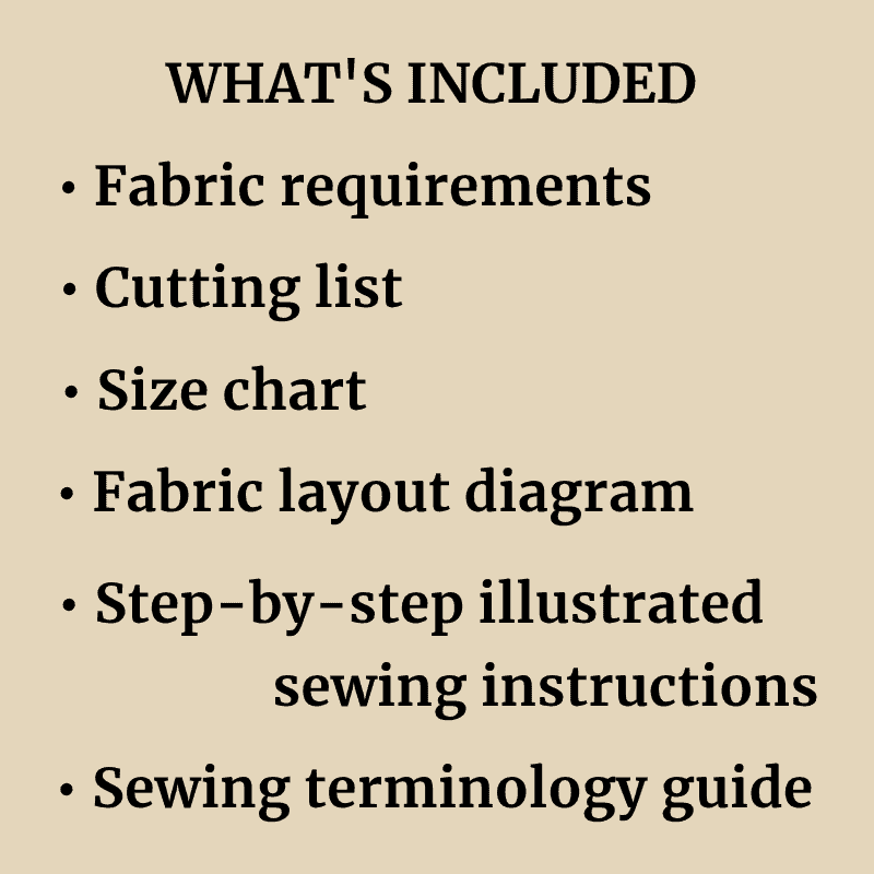 Petite Mosaic Dress Sewing Pattern - Image 16