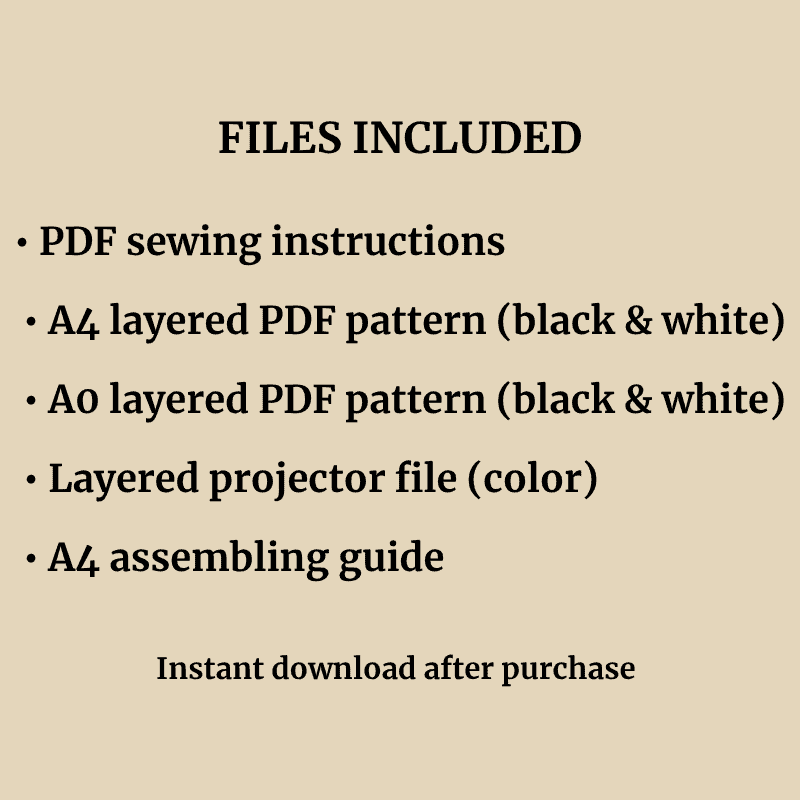 Petite Mosaic Dress Sewing Pattern - Image 17