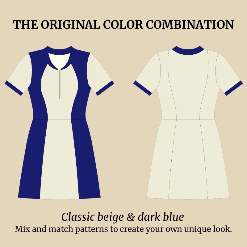Petite Mosaic Dress Sewing Pattern - Image 3