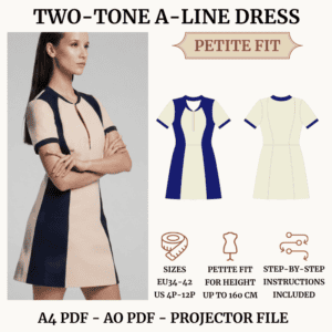 Petite Mosaic Dress Sewing Pattern