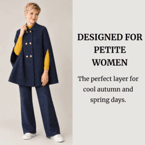 Petite Cape Sewing Pattern – Beginner Friendly