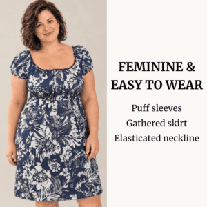 Carmen Dress – Petite Plus Size Sewing Pattern