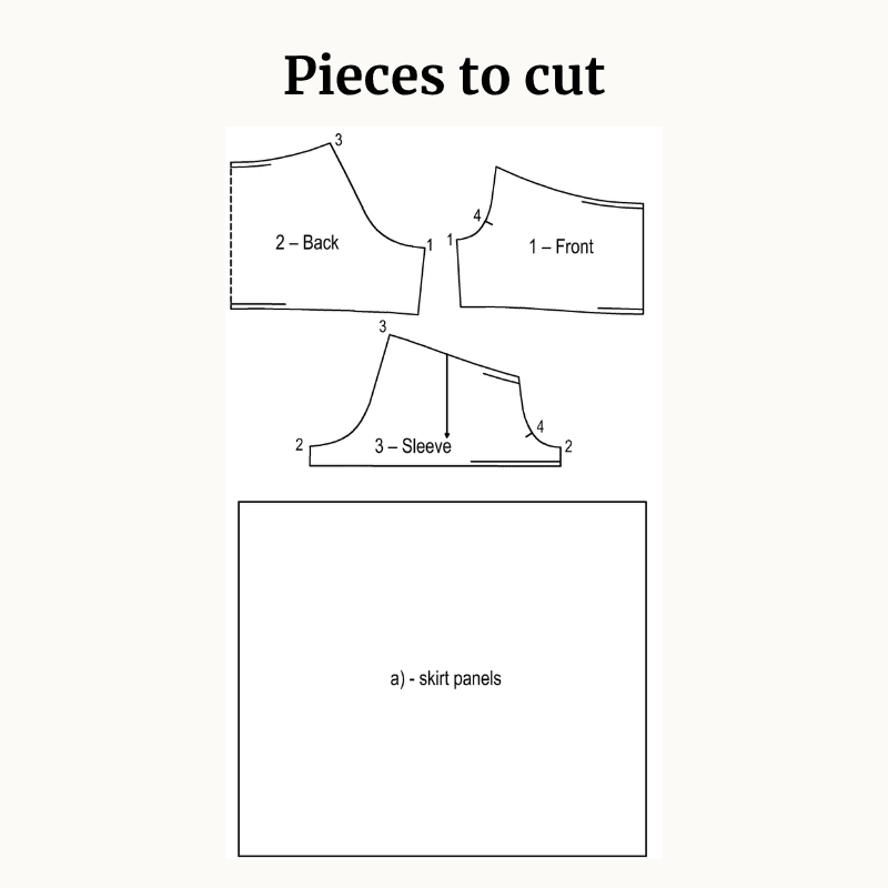 Carmen Dress – Petite Plus Size Sewing Pattern - Image 8